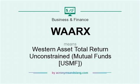 western asset total return unconstrained fund|Western Asset Total Return Unconstrained Fund Class I (WAARX).
